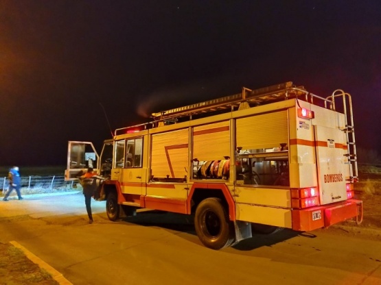 Bomberos controlaron un principio de incendio