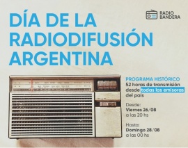 Radio Nacional Argentina hará una transmisión histórica