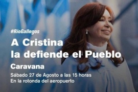 “A Cristina la defiende el Pueblo”: convocan a marchas en plazas de todo el país