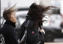 Alerta amarilla por vientos fuertes para 15 provincias, incluida Santa Cruz