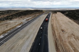 Vialidad Nacional habilitó la circulación en el tramo de la autovía de la Ruta Nacional 3, en Loma María