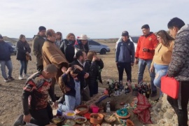 El Municipio acompañó a los residentes jujeños en la ceremonia de la Pachamama