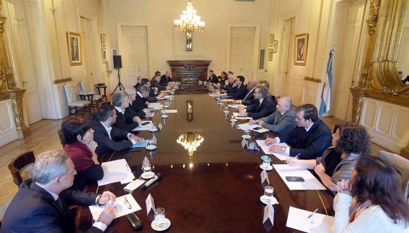 Reunión de gabinete nacional 