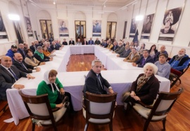 Alberto Fernández habló de un “pacto democrático” para eliminar el discurso de odio