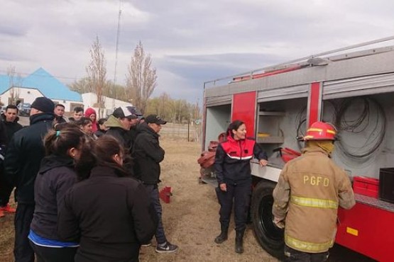 Bomberos dictó curso de Primer Interventor ante Siniestros 