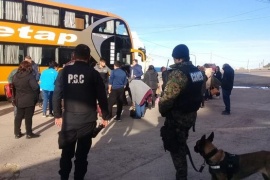 Procedimientos preventivos de la Policía de Santa Cruz Argentina y el DOR