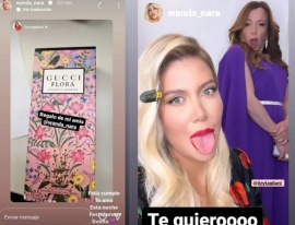 Lizy Tagliani cumplió años y Wanda Nara rompió el chanchito con un regalito de $26.000: “Bebita”