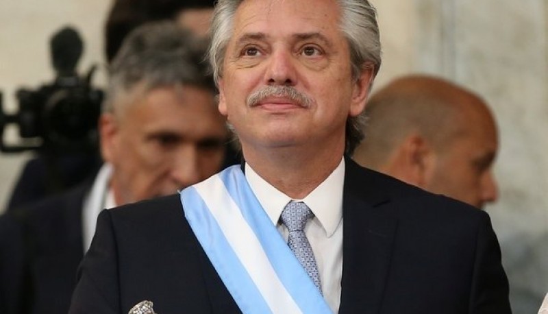 Alberto Fernández conmemoró sus 1000 días de gestión en la presidencia de la Nación.#