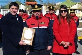 Martín Aguirre: “Es un día histórico para San Julián, la institución policial y la Superintendencia de bomberos”