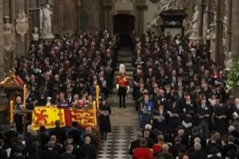 Inició el histórico funeral de la reina Isabel II en Londres
