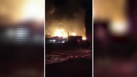 Al menos tres muertos por la explosión de un tanque en una refinería de Plaza Huincul