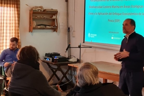 Se concretó la 1ra jornada del Taller “Desarrollo y Fortalecimiento de la Red de varamientos de Fauna Marina”