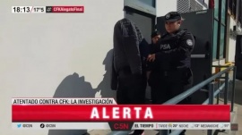 Trasladaron a los cuatro detenidos por el atentado a Cristina Fernández
