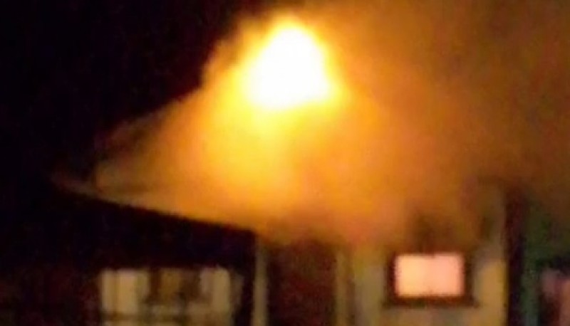 El fuego consumió una vivienda de El Calafate 