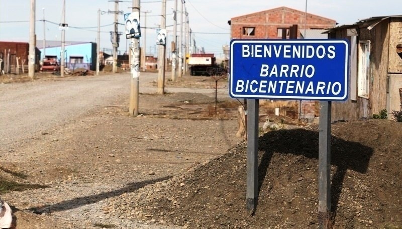 Ingreso al Barrio Bicentenario 