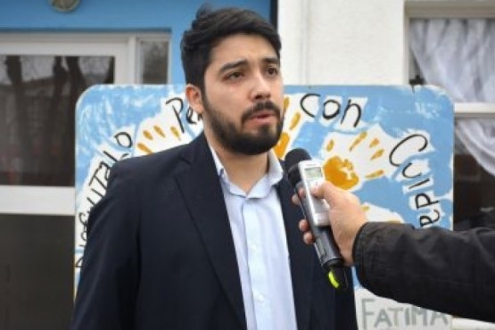 Fabián Toledo, director provincial de Protección de Derechos Humanos.