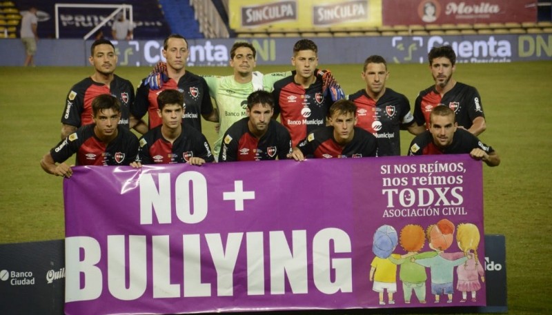 Campaña de prevención en el futbol argentino 