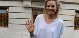 Margot Robbie está en la Argentina