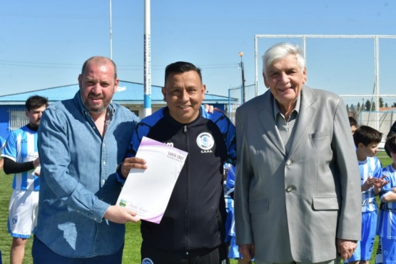 Se firmó convenio que beneficiará al Club Deportivo Júpiter y Club Atlético Argentino del Sud