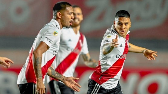 River Plate se recuperó de la eliminación contra Patronato en la Copa Argentina y goleó 3-0 a Argentinos Juniors