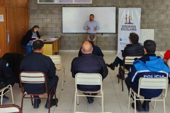 Senderos Escolares llega a la Escuela N° 75 de Puerto San Julián