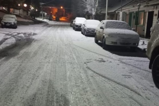 No cesan las nevadas en la Cuenca Carbonífera