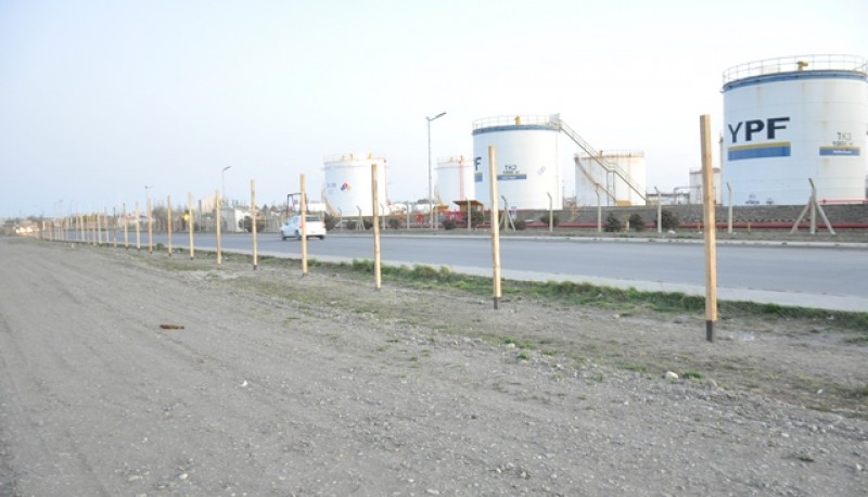 Frente a los tanques de YPF se construirá el Planetario de Río Gallegos. 