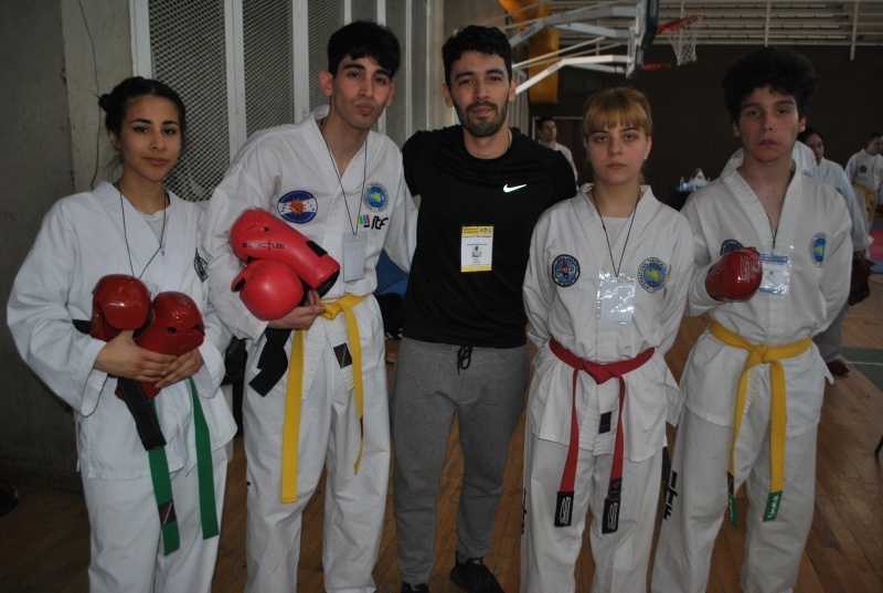 Río Gallegos recibió a los mejores competidores de taekwondo. 