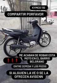 Le pidieron dinero para devolverle la moto robada