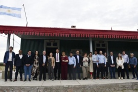 Hechos Para Crecer: Alicia inauguró obras y realizó anuncios en Jaramillo y Fitz Roy