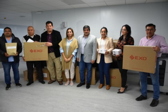 Salud entregó insumos a Centros de Salud y al Hospital Modular de Caleta Olivia