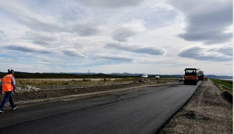 La tan esperada ruta entre Comodoro y Caleta Olivia.