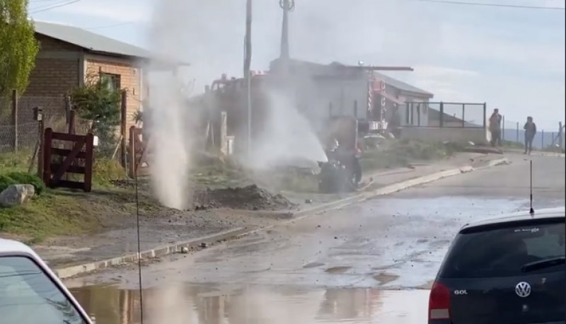 Importante fuga de gas en El Calafate