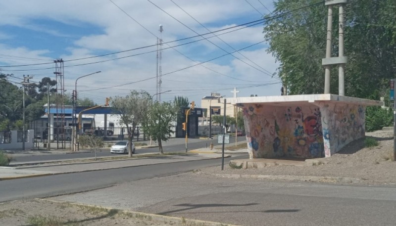 Esperaba el colectivo y fue asaltada a mano armada 