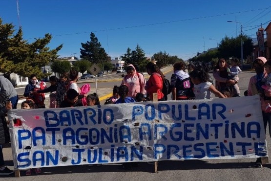 Desalojo en Barrio Popular Patagonia Argentina: 