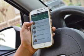 Seguridad Vial: Sin celular, sin mate, sin fumar al conducir