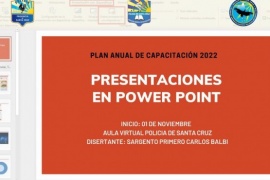 Policía realizará curso sobre presentación de Power Point