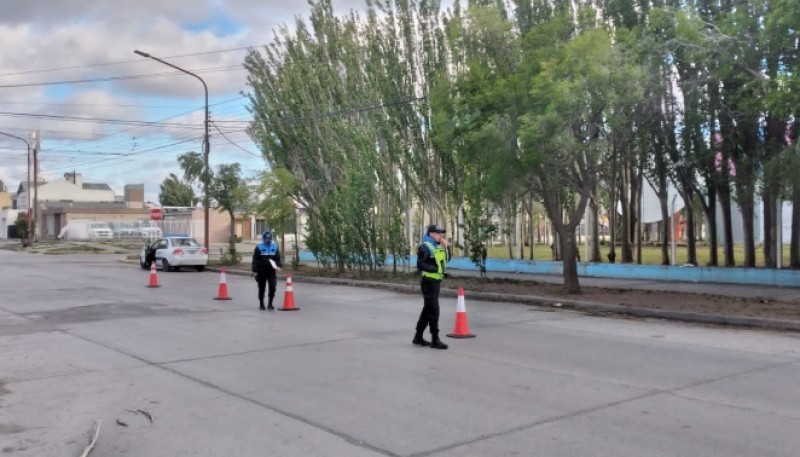 Amplio operativo de seguridad en Río Gallegos