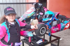 Kiara Carina y su pasión por el Karting