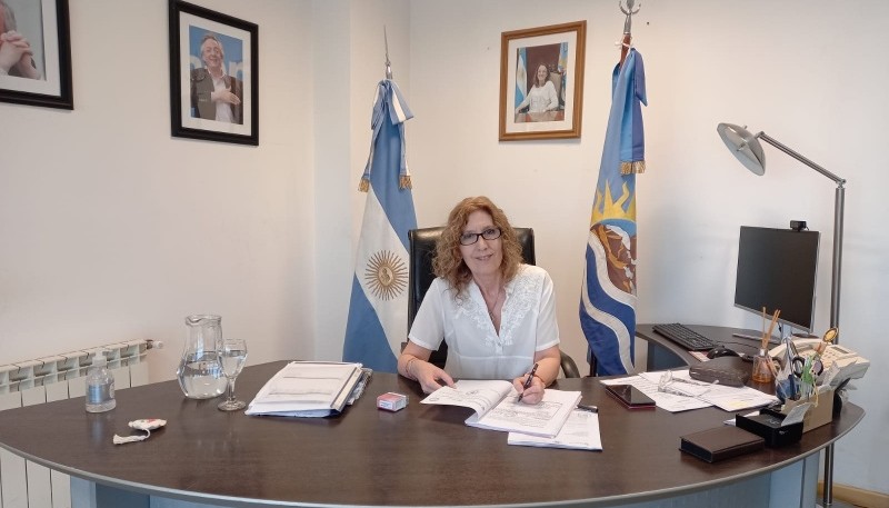 Licenciada Silvia Bande, presidenta de la Caja de Previsión Social.