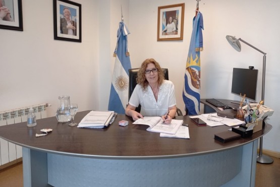 Licenciada Silvia Bande, presidenta de la Caja de Previsión Social.