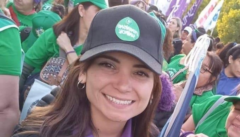 Anahí Orellano, coordinadora provincial de Auxiliares de la Educación.