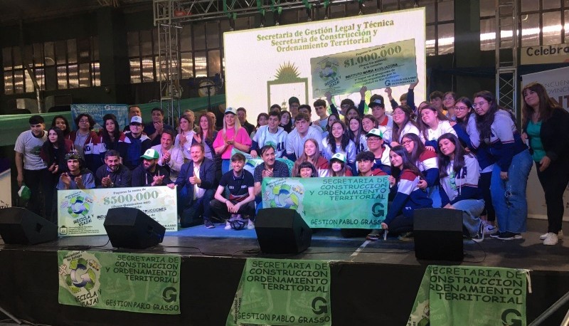 Los chicos del IMA y los del Indu 4 fueron los ganadores del programa municipal. 