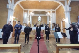 La orquesta “Sinfonnietta”, de la Escuela Re Si se presentó en la Catedral