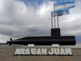 Municipio realizó monumento homenaje al ARA San Juan