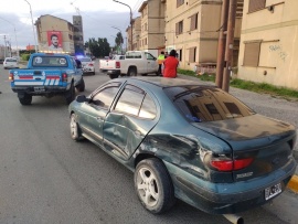 Frenó y lo chocaron en la Autovía 17 de Octubre