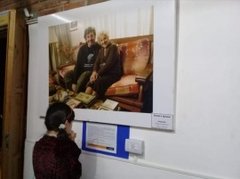 Inauguraron la muestra "Retratos recuperados" en El Hoyo