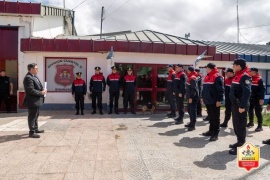 Entregaron autobomba a la División Cuartel 2° de Río Gallegos