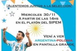 Expectativas para disfrutar de Argentina vs Polonia en el predio del SIPEM