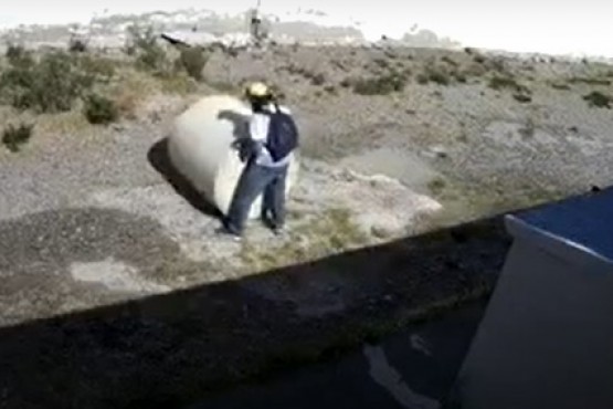 Se robaron un tanque de agua de la Escuela del Viento